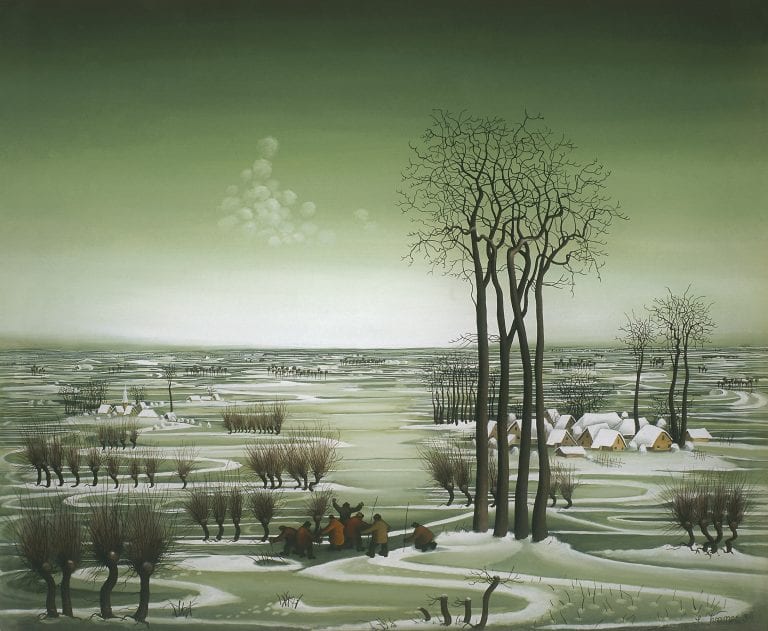 Noć muzeja u Hrvatskome muzeju naivne umjetnosti   STJEPAN IVANEC: SLIKE NA STAKLU I CRTEŽI TUŠEM