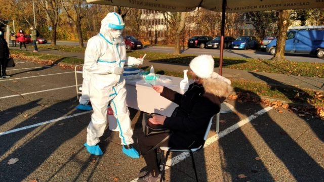 Početak besplatnog testiranja brzim testovima