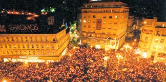 25. obljetnica najvećeg prosvjeda u Hrvatskoj Izvor: Večernji list