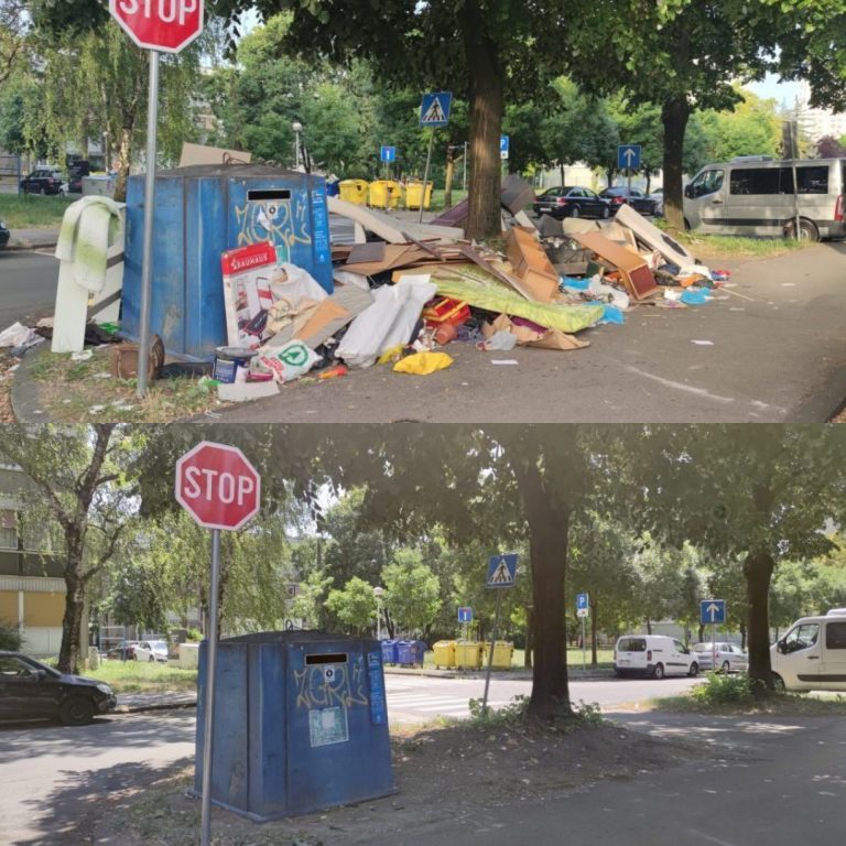 BAŠ KAO NEKADA: Probudio se naš Milan gradonačelnik i poput Batmana riješio smeće u cik zore!