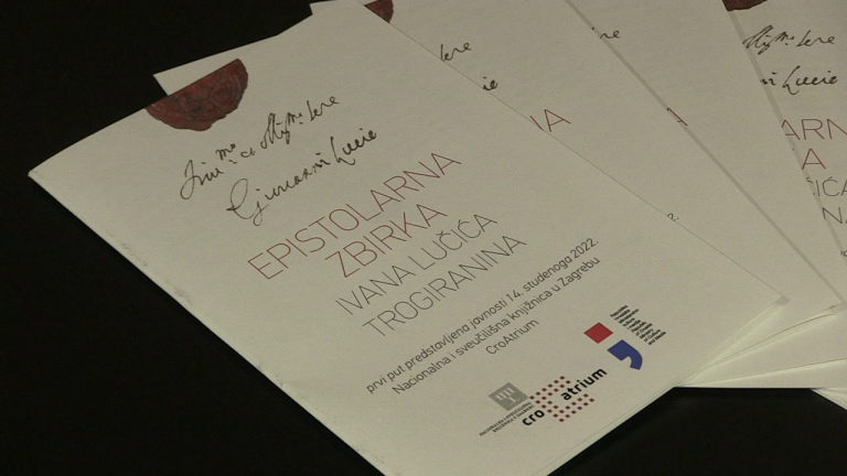 Predstavljena Epistolarna zbirka Ivana Lučića Trogiranina u NSK