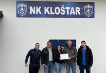 Donacijom JYSK-a NK „Kloštar“ oprema svlačionice