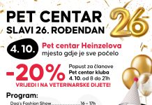 Pet centar slavi 26. rođendan i časti ljubimce!
