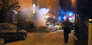 Na Grmoščici gorio osobni automobil