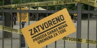 Otkrivamo tko je danas zatvorio Park Maksimir!