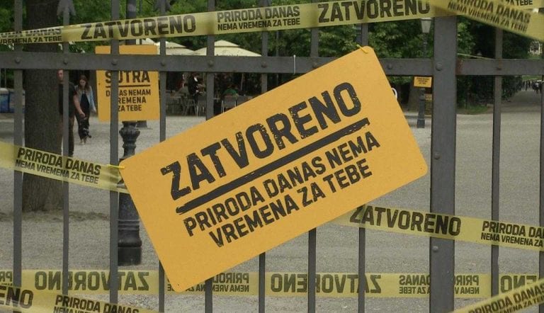 Otkrivamo tko je danas zatvorio Park Maksimir!
