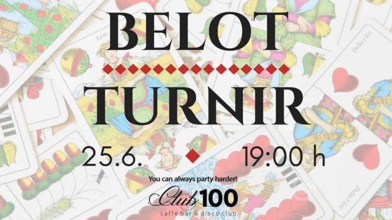 Rotaract Velika Gorica poziva Vas na turnir u belotu