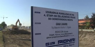 REKONSTRUKCIJA RADNIČKE SE NASTAVLJA: U tijeku je četvrta etapa projekta na potezu od željezničke pruge do Domovinskog mosta