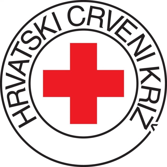 HCK logo okrugli crveni križ