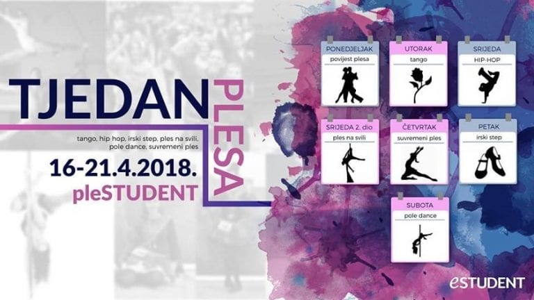 Udruga eSTUDENT organizira tjedan plesa