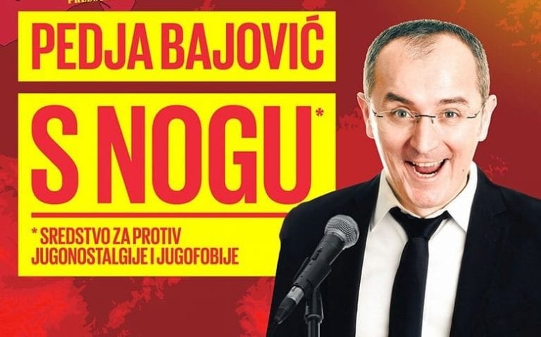 ‘S NOGU’: Urnebesni stand up Pedje Bajovića nakon dugo vremena ponovno u Zagrebu!