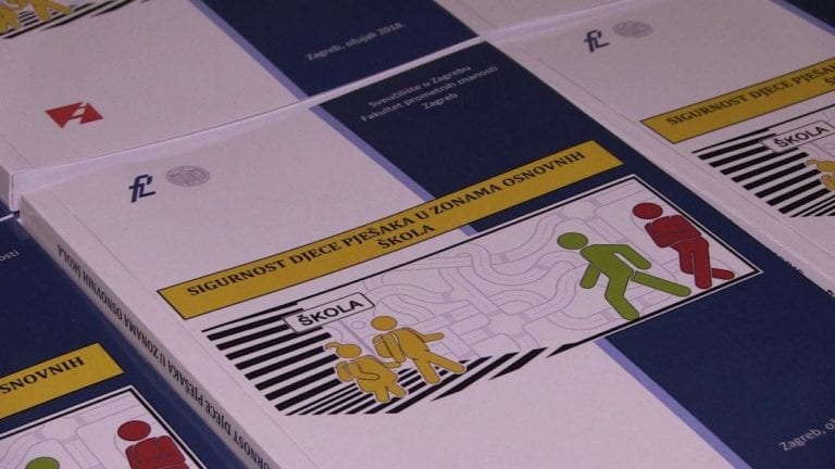 PROJEKT: ‘Sigurnost djece pješaka u zonama osnovnih škola u Hrvatskoj’