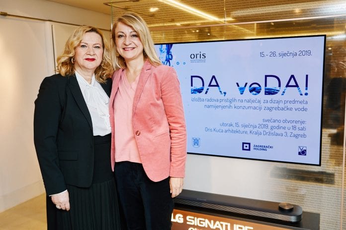 Izložba DA, voDA! - Olivera Majić i Sanja Jerković (foto Niko Goga)