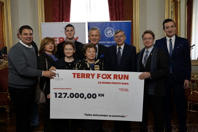 Organizatori i partneri humanitarne akcije Terry Fox Run - 1