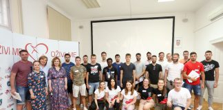 Nogometaši se pridružili akciji Oživi me