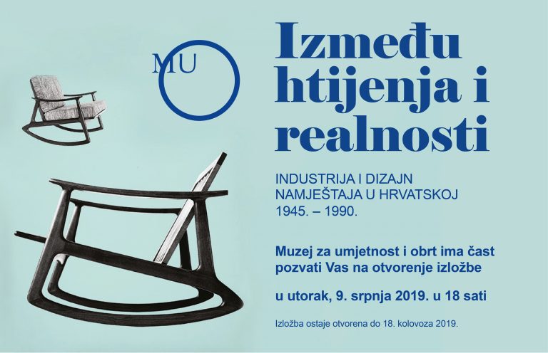 U Muzej za umjetnost i obrt otvara se izložba –  Industrija i dizajn namještaja u Hrvatskoj 1945. – 1990.