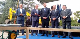 Počela gradnja Spomenika domovini ispred Koncertne dvorane Vatroslav Lisinski