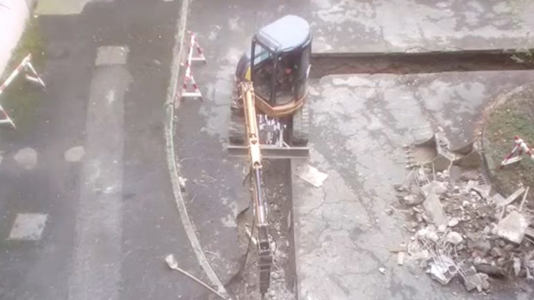 VIDEO: U Dubravi danima razbijaju armirani beton, Državni inspektorat kaže da je sve u skladu sa zakonom