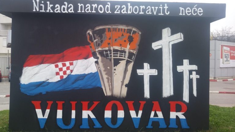 Lanište ne zaboravlja Vukovar: Na mjestu gdje je trebao biti Park branitelja niknuo mural