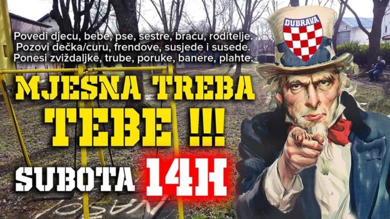 Stanovnici Donje Dubrave u subotu prosvjeduju kako bi sačuvali park u Vinodolskoj ulici