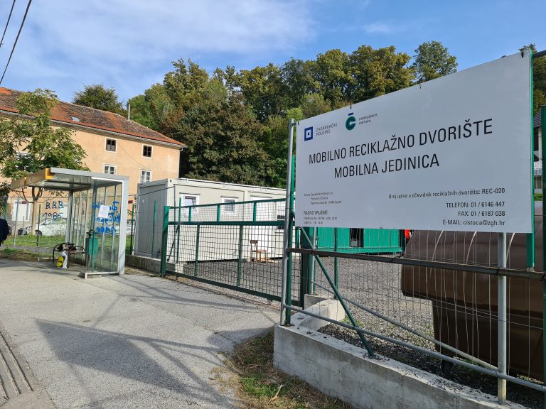 Reciklažno dvorište na Črnomercu se izmješta nakon što su stanovnici skupili 600 potpisa
