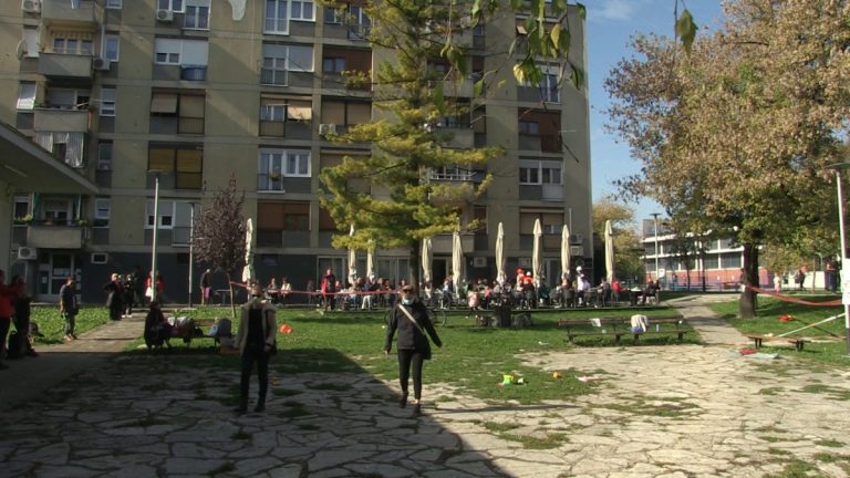 Stanovnici Knežije ne odustaje od borbe za očuvanje svog parka, ovoga vikenda su izveli performans
