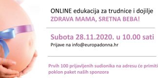 Ovog vikenda održat će se besplatna online edukacija za trudnice i dojilje