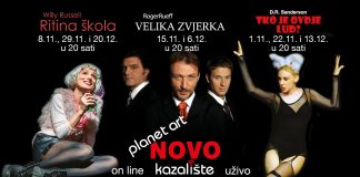 Posjetite kazalište iz svog dnevnog boravka: Planet Art je pokrenuo on line kazalište uživo