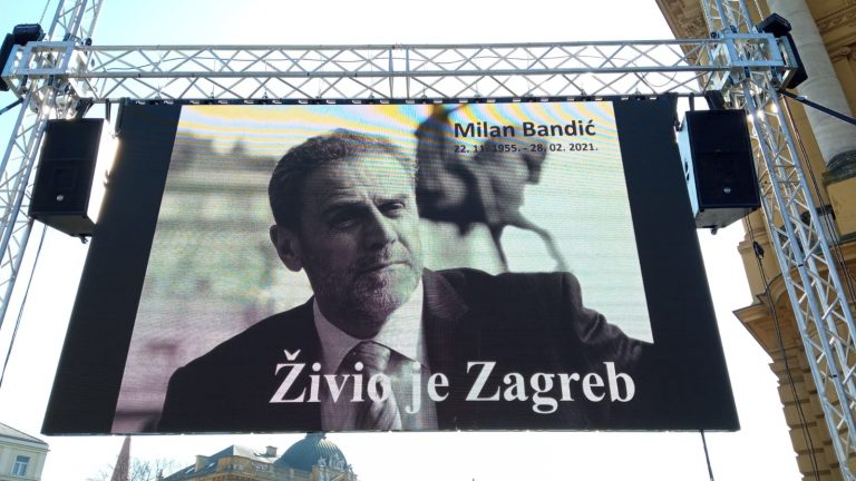 Dirljivi govori na komemoraciji: “Dao je Milan sebe Zagrebu. Svoje zdravlje, svoje vrijeme, svoj život”