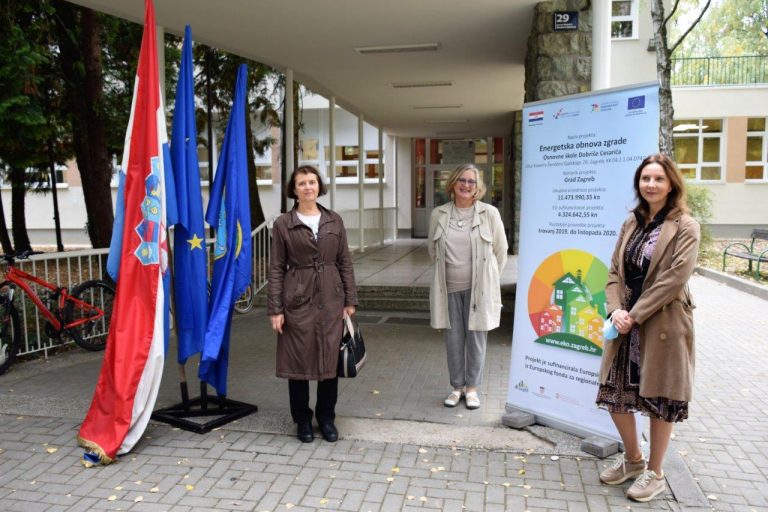 Završena energetska obnova Osnovne škole Dobriše Cesarića: Smanjeni im troškovi grijanja za 82%