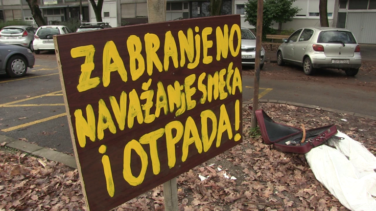 Zabranjeno odlaganje smeća u Šišićevoj ulici