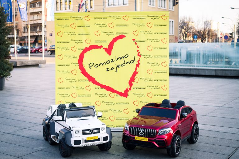 Ponos Hrvatske za projekt nabave električnih autića najmlađim pacijentima u KBC Zagreb