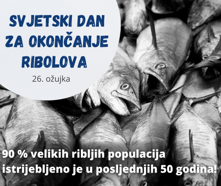 Prijatelji životinja pozivaju na obilježavanje Svjetskog dana za okončanje ribolova
