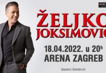 Nakon 500 dana pauze od velikih koncerata, Željko Joksimović nastupa prvo u zagrebačkoj Areni
