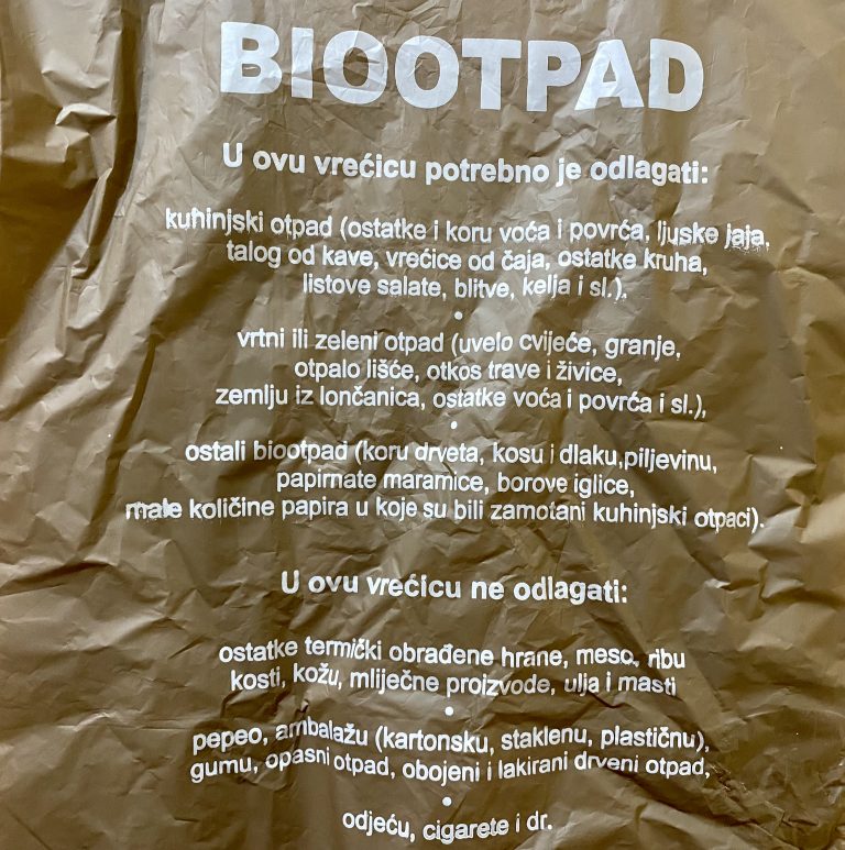 MALI EKO PODSJETNIK: Znate li što sve spada u biootpad?