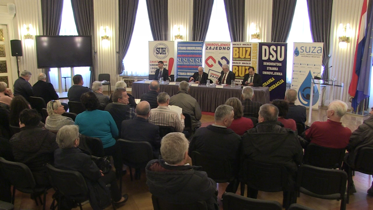 Predstavljena politička platforma Umirovljenici zajedno