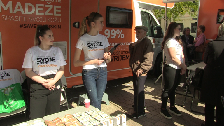 Na Europskom trgu održana javnozdravstvena akcija #SAVE YOUR SKIN