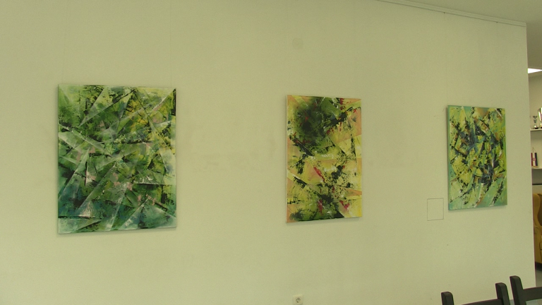 Izložba “Krhotine stakla – sjećanja” autorice Tetiane Maslyk