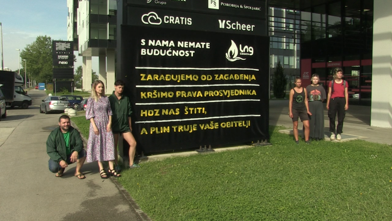 Zelena akcija prosvjedovala protiv dogradnje LNG terminala na Krku