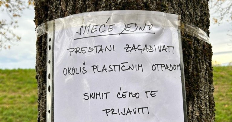 Rat susjeda na Savici: ‘Smeće jedno, prestani zagađivati okoliš!’