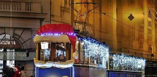 Veseli Božićni tramvaj opet na zagrebačkim ulicama, karta za vožnju pet eura