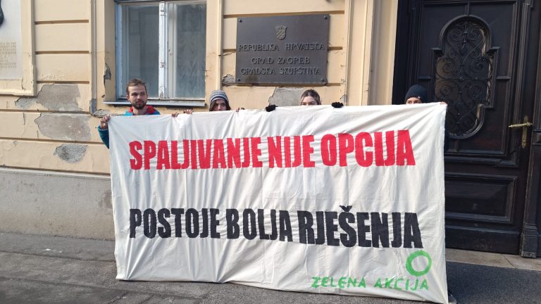ZELENA AKCIJA: Grad Zagreb ne smije dopustiti spaljivanje otpada!