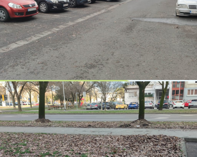 TRAVNO: Čistoća pokupila lišće s ceste, a za ono na travnjaku zadužen – Zrinjevac