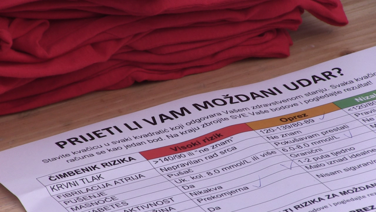 DAN CRVENIH HALJINA: Moždani udar je drugi uzrok smrti od kojeg umire svaka peta osoba u Hrvatskoj