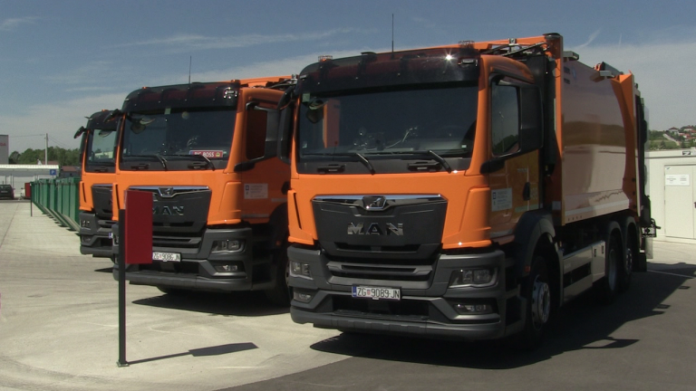 Čistoća bogatija za devet novih kamiona za odvoz otpada u Zagrebu