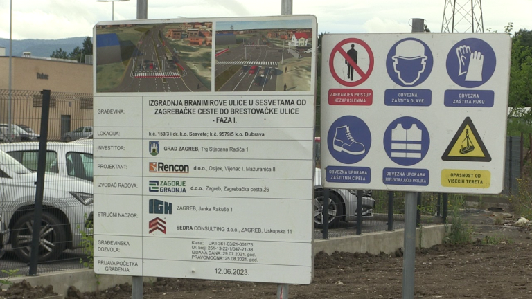 TOMAŠEVIĆ O KAŠNJENJU S RADOVIMA NA BRANIMIROVOJ: “Nekoliko je razloga…”