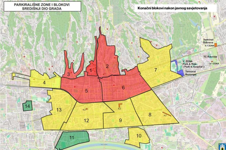 OD 26. LISTOPADA: Ovo su promjene koje donosi novi sustav parkiranja u Zagrebu