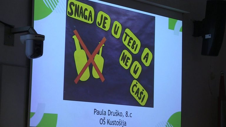 Dodijeljene nagrade učenicima na kreativnom natjecanju „Škola bez ovisnosti – grad bez ovisnosti“