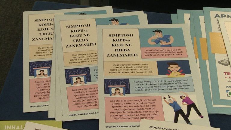 Obilježen Svjetski dan kronične opstruktivne plućne bolesti: Stručnjaci upozoravaju na važnost ranog prepoznavanja simptoma