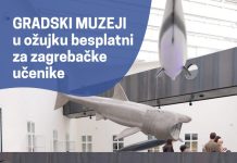 Zagrebački gradski muzeji cijeli ožujak besplatni za učenike